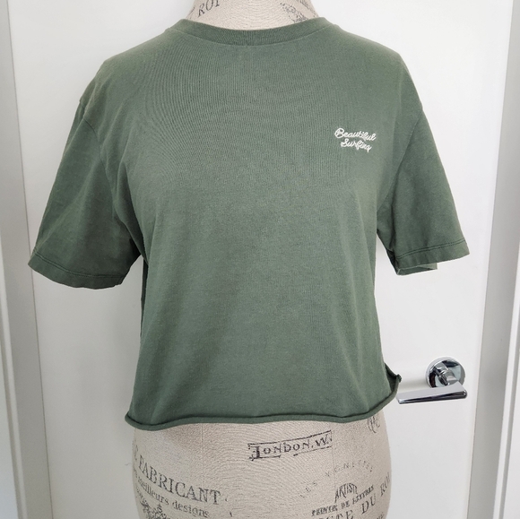 McTavish Crop Surf Tee - Picture 1 of 8